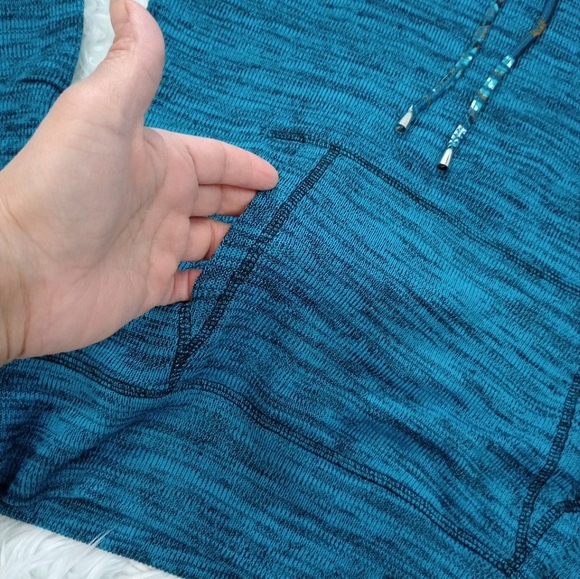 Panhandle Woman's Blue Sweatshirt Hoodie Sz Small - Picture 5 of 10